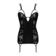 BEAUTY NIGHT FASHION XIOMARA CHEMISE AND THONG BLACK