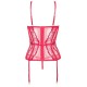 CORSET ET STRING RAVENNA ROUGE BEAUTY NIGHT FASHION
