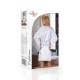 BEAUTY NIGHT FASHION FABIENNE DRESSING GOWN AND THONG WHITE